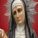 Bambina devota a Santa Rita ricevere il miracolo