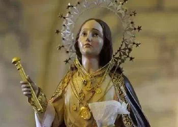 Guarita grazie a Santa Marta