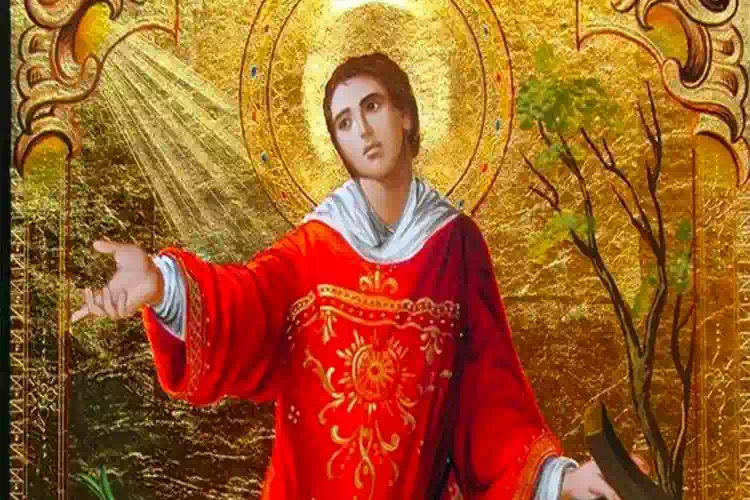 Il Martire che fa piangere il cielo, San Lorenzo