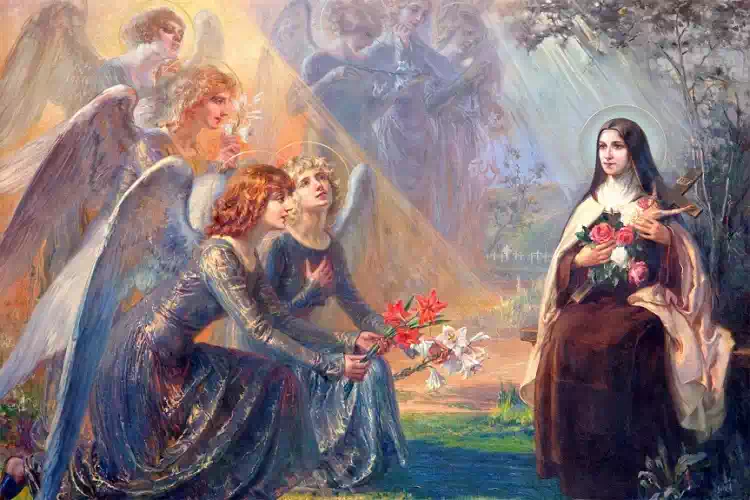 Il pensiero di Santa Teresina verso gli Angeli