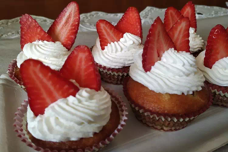 Cupcake alla fragola