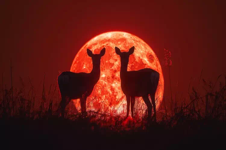 Eclissi Luna Rossa