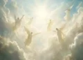I Santi volati in cielo insieme agli Angeli