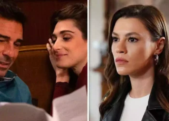 Ascolti Tv del 24 settembre 2026, confronto tra le produzioni protagoniste della prima serata: scena di Racconto di una Notte su Canale 5 e immagine promozionale del film Follemente trasmesso su Rai 1, al centro della sfida Auditel vinta dalla rete Mediaset.