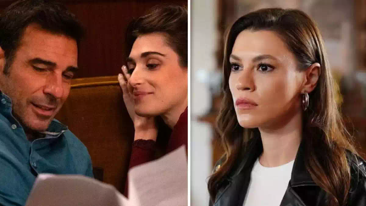 Ascolti Tv del 24 settembre 2026, confronto tra le produzioni protagoniste della prima serata: scena di Racconto di una Notte su Canale 5 e immagine promozionale del film Follemente trasmesso su Rai 1, al centro della sfida Auditel vinta dalla rete Mediaset.