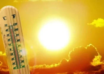 Mappa meteo globale con evidenza del Pacifico e riferimento all’annuncio dell’Onu su El Niño e gli effetti previsti per l’Italia