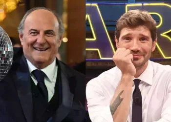Gerry Scotti e Stefano De Martino protagonisti della sfida degli ascolti tv del 26 settembre 2026 tra La Ruota della Fortuna e Affari Tuoi nell'access prime time.