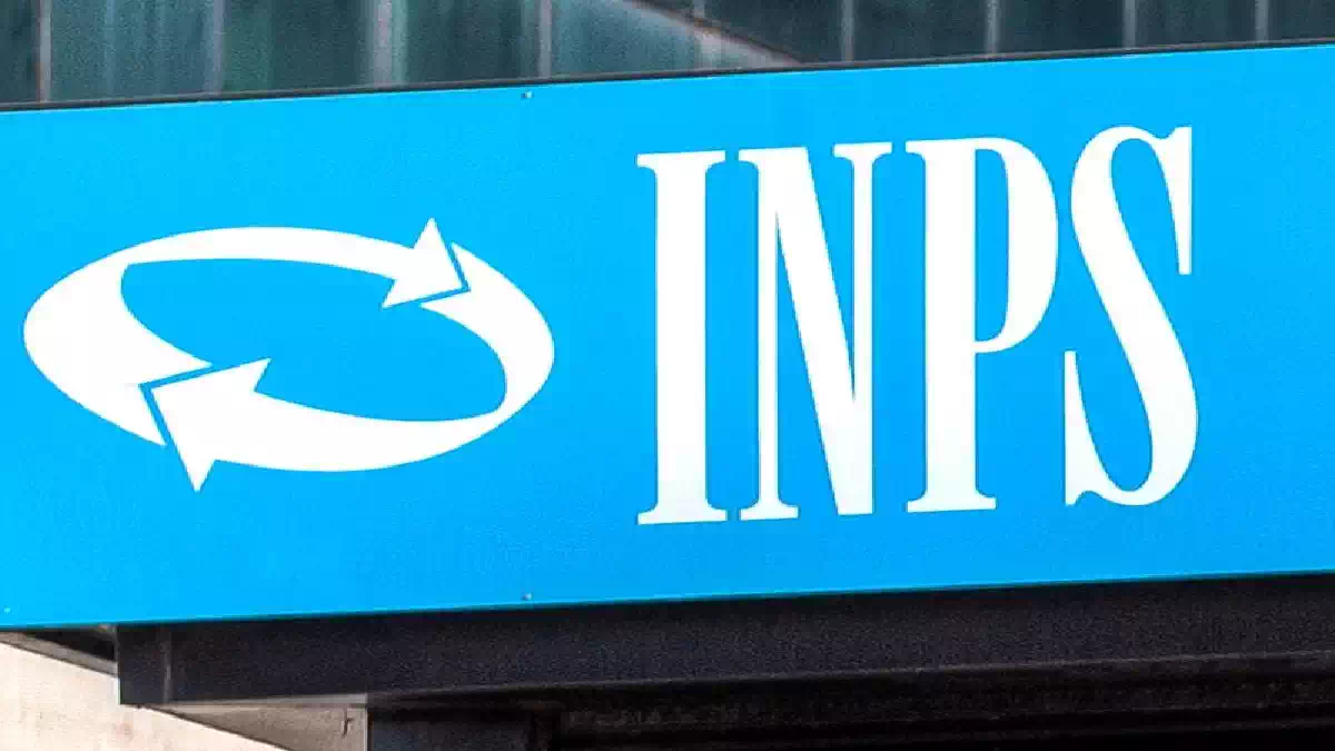 Logo INPS su insegna blu dell'Istituto Nazionale della Previdenza Sociale, immagine utilizzata per illustrare il Bonus Natale 2026 destinato ai pensionati e gli aumenti previsti nel cedolino di dicembre