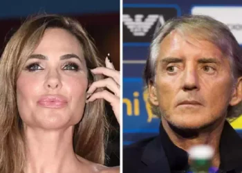 Confronto televisivo tra Rai1 e Canale 5: immagine di una concorrente del Grande Fratello Vip accanto al commissario tecnico della Nazionale italiana durante la serata degli ascolti tv del 2 ottobre
